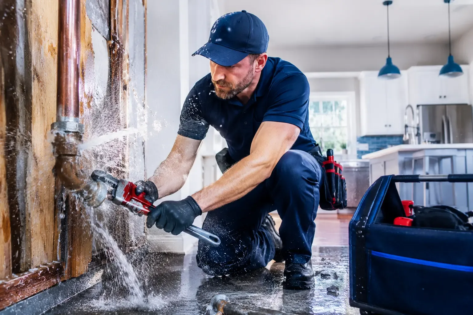 Local emergency pipe repair professionals in Duck Hill, MS
